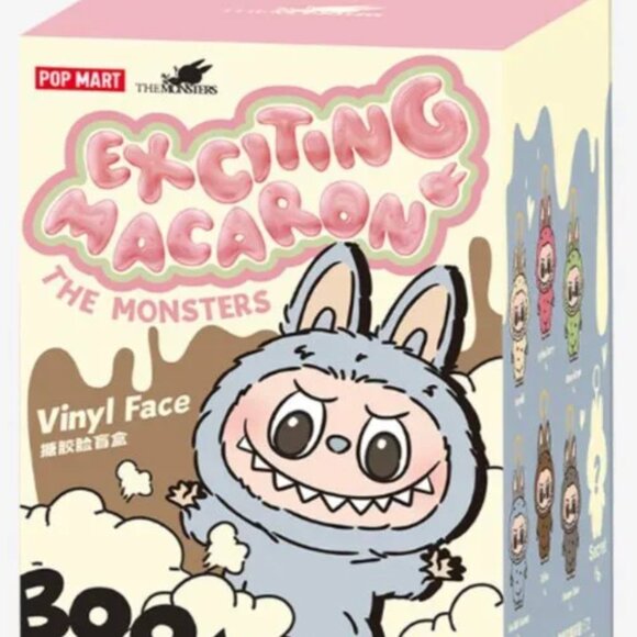 Authentic Pop Mart The Monsters Exciting Macaron Sea Salt Coconut Labubu SEALED - Picture 4 of 13